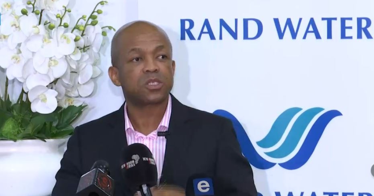 'We don't have enough of our own water' Rand Water CEO eNCA